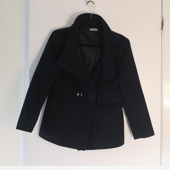 Georgia Armani Lana cashmere coat size small - Picture 2 of 4